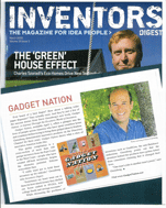 Gadget Nation article in Inventors Digest